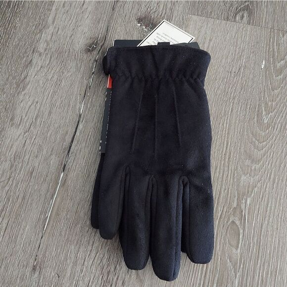 ISOTONER SIGNATURE  CASUAL SMART TOUCH LEATHER GLOVES SZ LARGE NEW WITH TAG - Picture 2 of 5